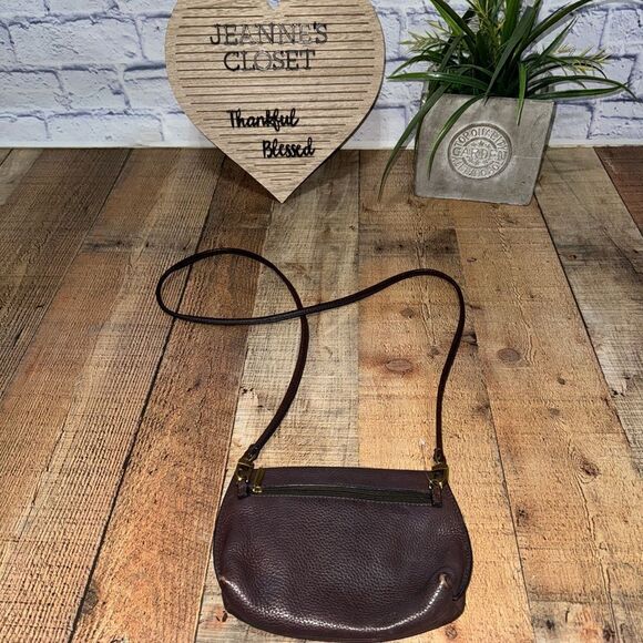 Fossil Monica Soft Leather Crossbody Sling Satchel Vintage Woman's - Picture 8 of 14